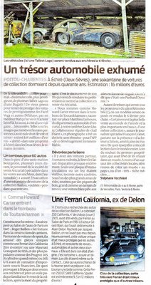 Article Sud-Ouest du 9 décembre 2014