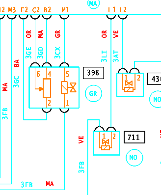 SCHEMA ELECTRIQUE VANNE EGR 398