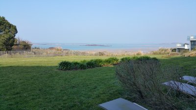 Vue sur la côte d'Émeraude