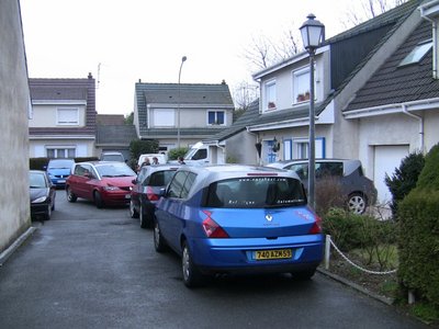 embouteillage devant chez moi