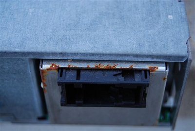 Rouille sur lecteur Carminat :(