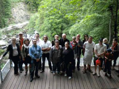 pause photo au saut du doubs.