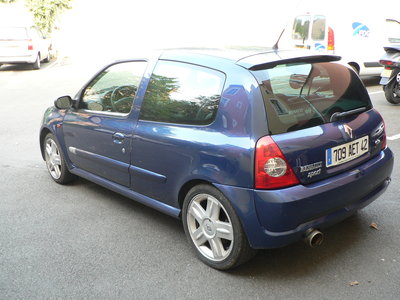 clio rs bleu