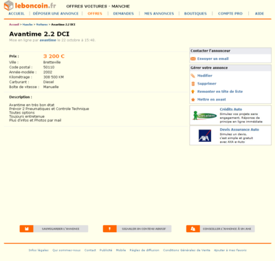 & Avantime 2.2 DCI Voitures Manche - leboncoin.fr 2012-10-22 19-35-08.png