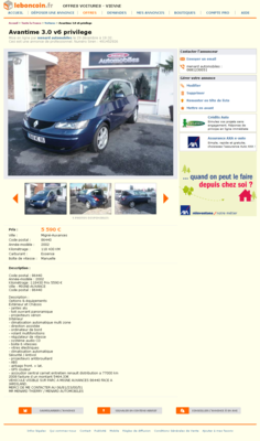 & Avantime 3.0 v6 privilege Voitures Vienne - leboncoin.fr 2012-12-31 21-00-09.png