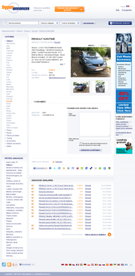 & FireShot Screen Capture #092 - 'RENAULT AVANTIME __ Hyperannonces' - voitures_hyperannonces_fr_renault-avantime-657139.png (388.21 Kio) Consulté 5435 fois & FireShot Screen Capture #092 - 'RENAULT AVANTIME __ Hyperannonces'