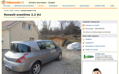 FireShot Screen Capture #010 - 'Renault avantime 2_2 dci Voitures Doubs - leboncoin_fr' - www_leboncoin_fr_voitures_463838540_htm.png