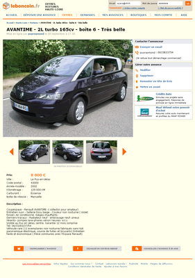 FireShot Screen Capture #236 - 'AVANTIME - 2L turbo 165cv - boîte 6 - Très belle Voitures Haute-Loire - leboncoin_fr' - www_leboncoin_fr_voitures_542357516_htm_ca=3_s.png