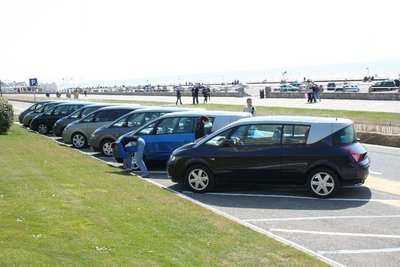 Au Touquet devant la plage